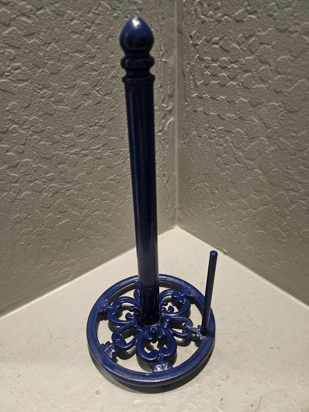 Blue Decorative Paper Towel Holder - Home Dining